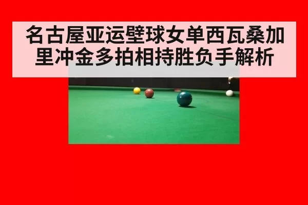 名古屋亚运壁球女单西瓦桑加里冲金多拍相持胜负手解析